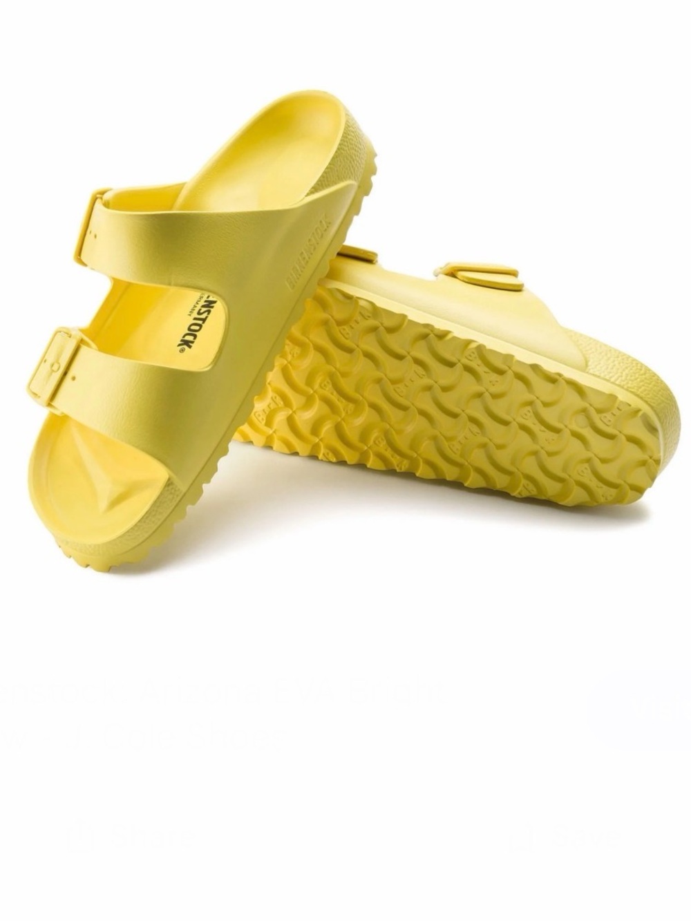 Birkenstock Arizona EVA Bright Yellow size Men’s 10